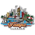 CTY123 Tampa Florida Magnet